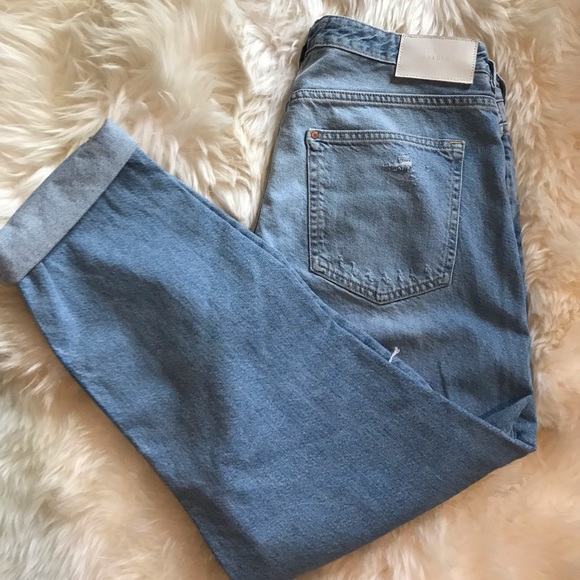 H&M Denim - H&M Boyfriend Distressed Jeans Size 31
